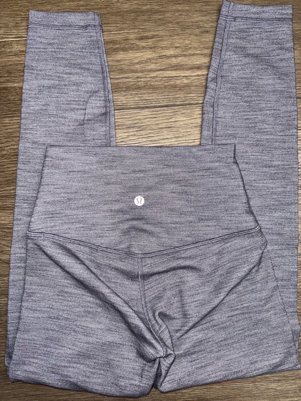 Lululemon Heathered Light Gray Leggings